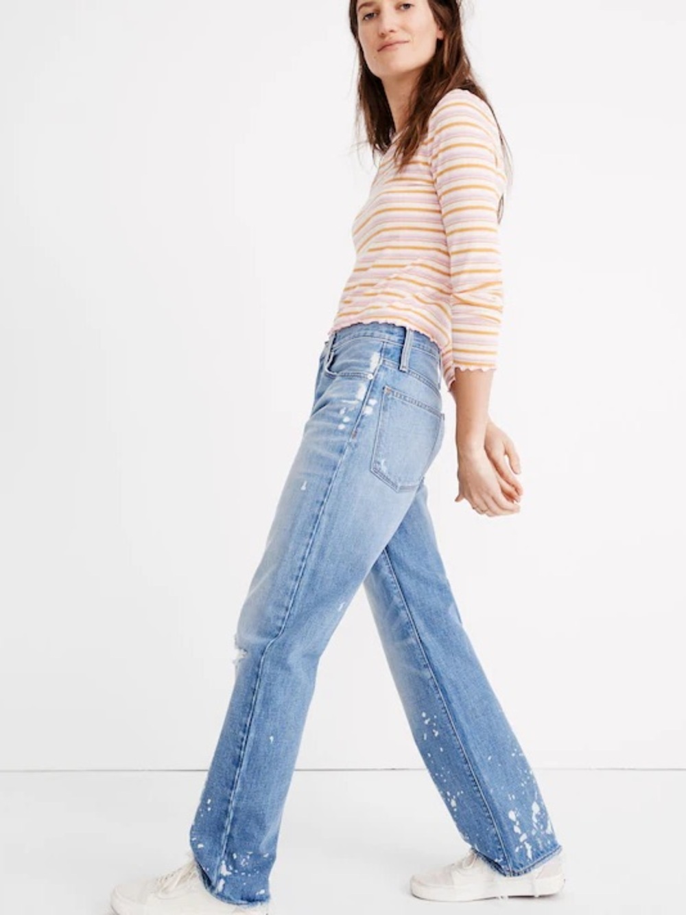 Madewell The Dadjean: Bleached Edition - Picture 7 of 9